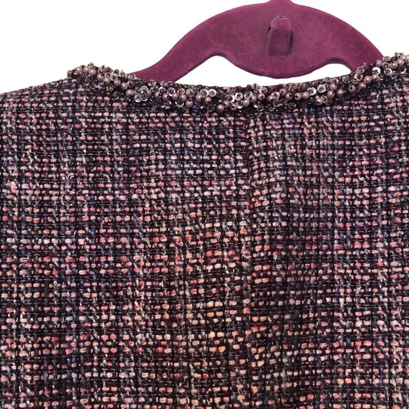 Andrea Behar tweed jacket size 8 - Picture 3 of 11
